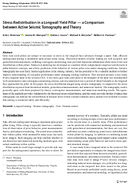 Stress redistribution in a longwall yield pillar  a comparison between active seismic tomography and theory