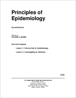 Principles of epidemiology  an introduction to applied epidemiology and biostatistics 2nd ed
