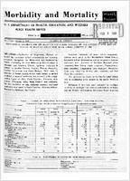 Morbidity and Mortality Weekly Report Vol 11 No 4 for Release February 2 1962