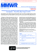 Chikungunya Cases Identified Through Passive Surveillance and Household Investigations  Puerto Rico May 5August 12 2014
