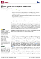 Progress towards the Development of a Universal Influenza Vaccine