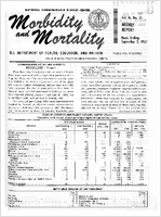 Morbidity and Mortality Weekly Report Vol 16 No 35 week ending September 2 1967