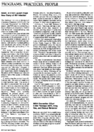 PROGRAMS PRACTICES PEOPLE