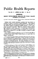 Weekly Reports for APRIL 25 1941