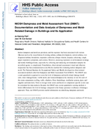 NIOSH Dampness and Mold Assessment Tool DMAT Documentation and Data Analysis of Dampness and MoldRelated Damage in Buildings and Its Application