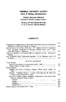 Public Health Reports  v 65 no 16  table of contents