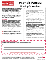 Asphalt Fumes Roofing Operations