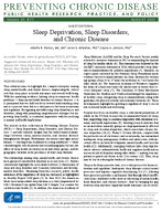 Sleep Deprivation Sleep Disorders and Chronic Disease