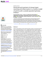 Novel Aerosol Treatment of Airway HyperReactivity and Inflammation in a Murine Model of Asthma with a Soluble Epoxide Hydrolase Inhibitor
