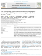 Glial Activation Among Individuals with Neurological PostAcute Sequelae of Coronavirus Disease 2019 A Positron Emission Tomography Study of Brain Fog Using 18FFEPPA