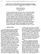 The Effect of Some WorkerRelated Variables on Work Ability Work Technique and Number of Errors in a Packing Job