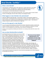 Vinyl chloride  ToxFAQs