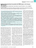 Individual Characteristics Associated with PBDE Levels in US Human Milk Samples