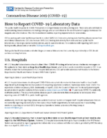 How to Report COVID19 Laboratory Data May 20 2020
