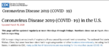 Coronavirus Disease 2019 COVID19 in the US Updated March 10 2020