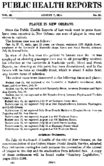 Weekly Reports for AUGUST 7 1914