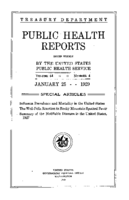 Public Health Reports  v 44 no 4  cover