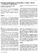 Descriptive Epidemiology Of Animal Bites In Indiana 199092A Rationale For Intervention
