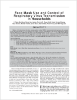 Face Mask Use and Control of Respiratory Virus Transmission in Households