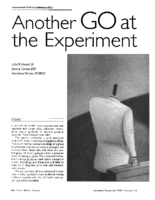 Another Go At The Experiment