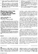 Effectiveness Of Home Visits By Public Health Nurses In Maternal And Child Health An Empirical Review