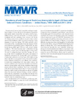 Prevalence of and Changes in Tooth Loss Among Adults Aged 50 Years with Selected Chronic Conditions  United States 19992004 and 20112016