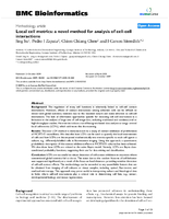 Local cell metrics a novel method for analysis of cellcell interactions