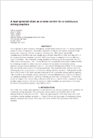 A Dual Sprocket Chain as a Noise Control for a Continuous Mining Machine 2007 manuscript