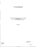 Toxicological Profile for 11 22Tetrachloroethane August 1996