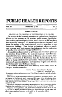 Public health reports  v 32 no 5 FEBRUARY 2 1917