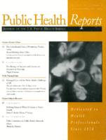 Public Health Reports  v 112 no 1  cover