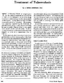 Treatment of tuberculosis