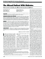 The Missed Patient With Diabetes