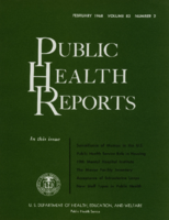 Public Health Reports  v 83  no 2  cover