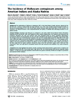 The Incidence of Molluscum contagiosum among American Indians and Alaska Natives