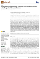 Using Machine Learning to Evaluate Coal Geochemical Data with Respect to Dynamic Failures