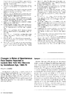 Changes in rates of spontaneous fetal deaths reported in Upstate New York vital records by gestational age 196878