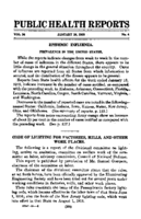 Public health reports  v 34 no 4 January 24 1919