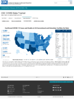 Confirmed COVID19 deaths in US correctional and detention facilities by state Oct 14 2020