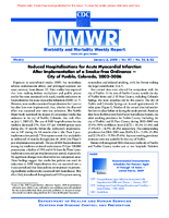 MMWR Morbidity and Mortality Weekly Report Vol 57 No 5152 January 2 2009