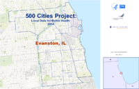 500 Cities Project Local Data for Better Health 2014 Evanston IL