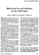 Illicit Drug Use And Addiction In The United States