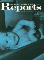 Health Services Reports  v 87  no 3  cover
