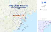 500 Cities Project Local Data for Better Health 2014 Norwalk Connecticut