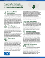 Preparing for the Health Impacts of Climate Change in Southern Great Plains