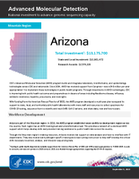 Advanced Molecular Detection National investment to advance genomic sequencing capacity Arizona September 5 2023