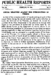 Public Health Reports  V 36 No 8 February 25 1921