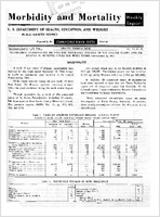 Morbidity and Mortality Weekly Report Vol 13 No 38 for Release September 25 1964