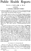 Public health reports  v 56 no 27  JULY 4 1941