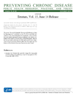 Erratum Vol 15 June 14 Release